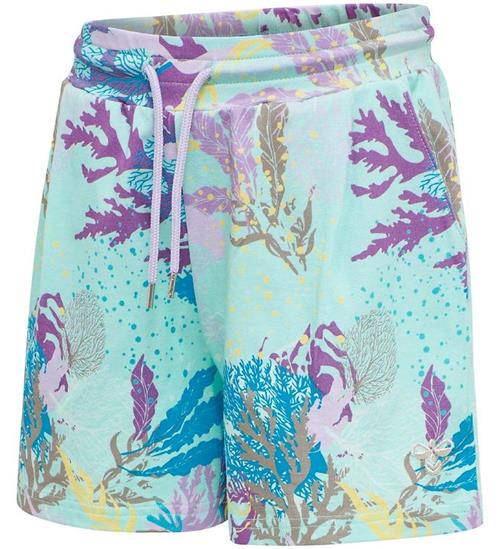 Se Hummel Shorts - hmlSea - Lilla m. Print ved KidsWorld