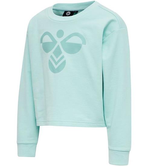 Hummel Sweatshirt - Cropped - hmlCinco - Turkis