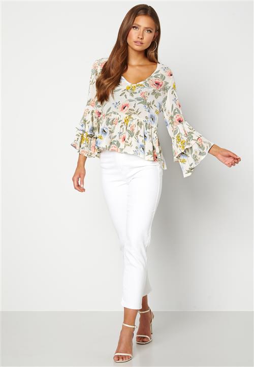 BUBBLEROOM Thea flounce top