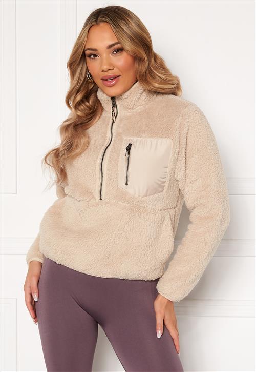 ONLY Dalina L/S 1/2 Zip Teddy Swt