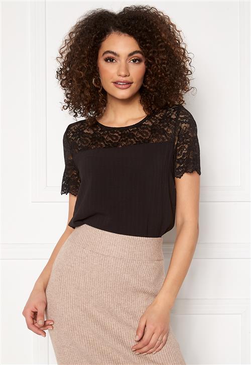 VILA Lovie S/S Lace Top