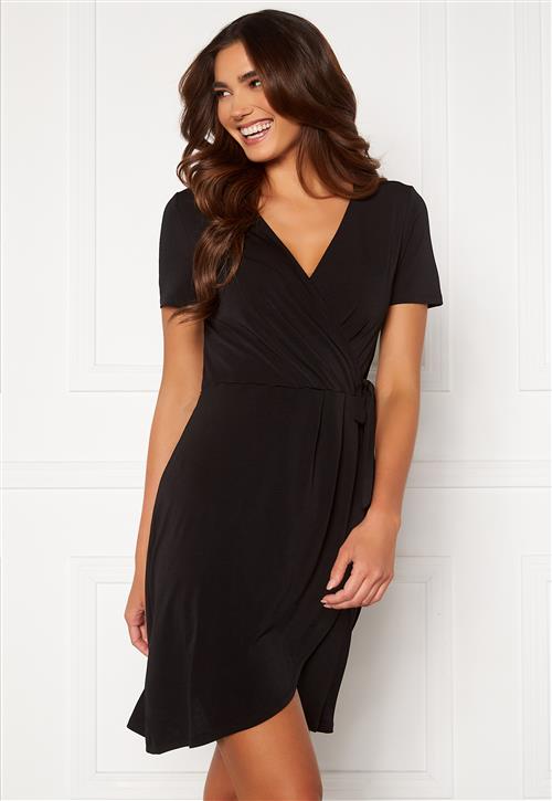VILA Nayeli S/S Knee Wrap Dress