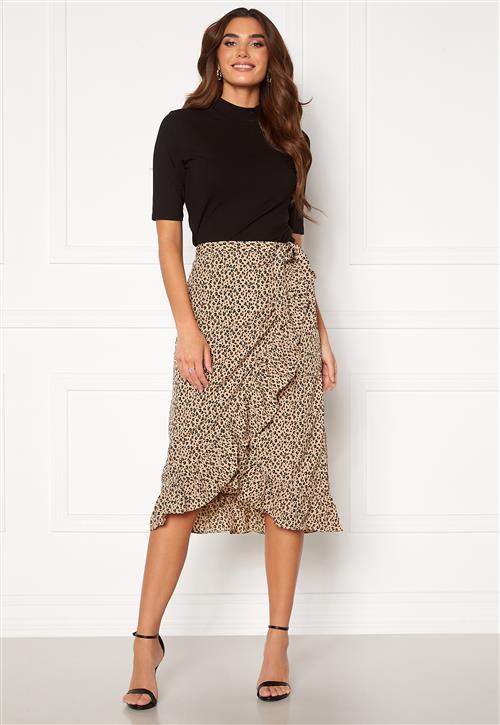 VERO MODA Henna Wrap Blk Skirt