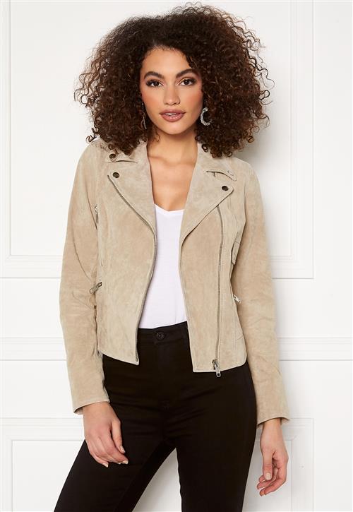 JOFAMA Kaley Suede Biker