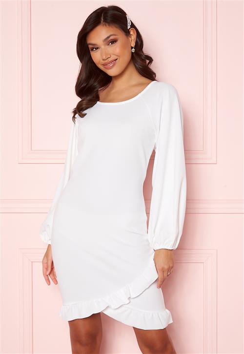VILA Aniara L/S Boatneck Dress