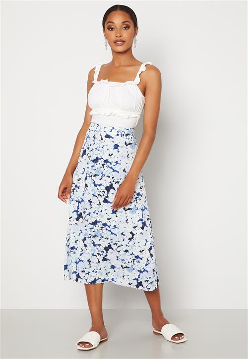 Pieces Tina MW Midi Skirt