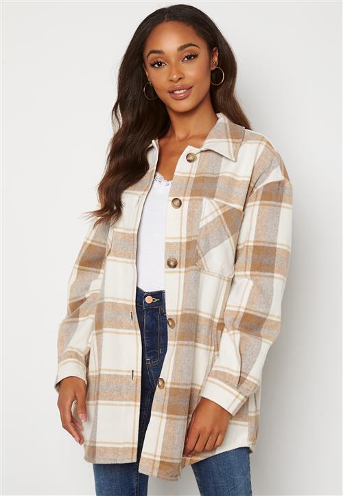 VILA Kimmi Check Shirt L/S Jacket