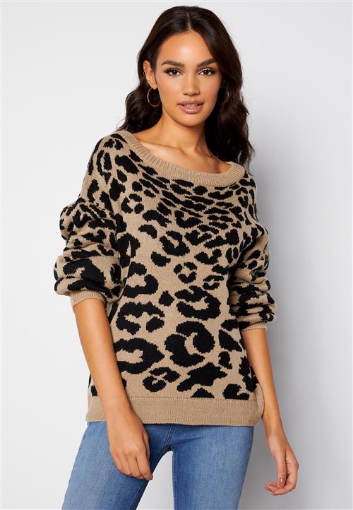 AX Paris Animal knitted Jumper