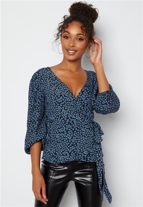 VILA Kittie 3/4 Sleeve Wrap Top