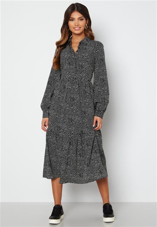 Happy Holly Laura puff sleeve dress