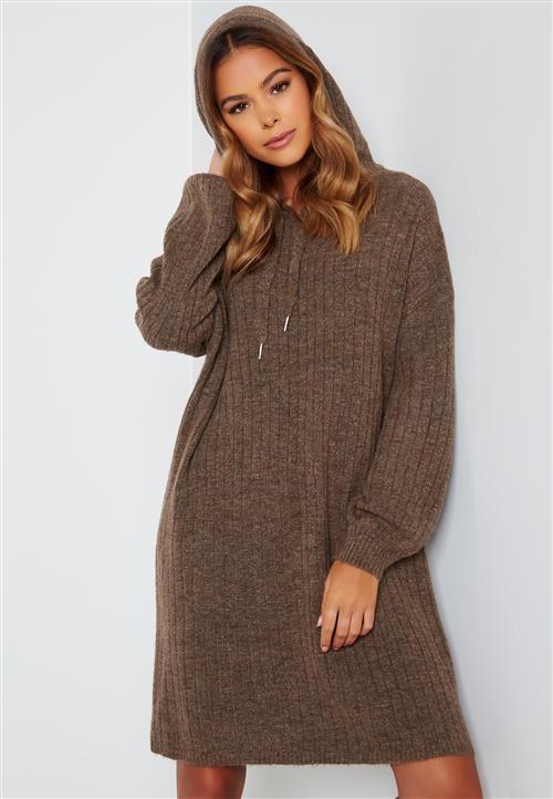 ONLY Karinna L/S Long Hood Dress
