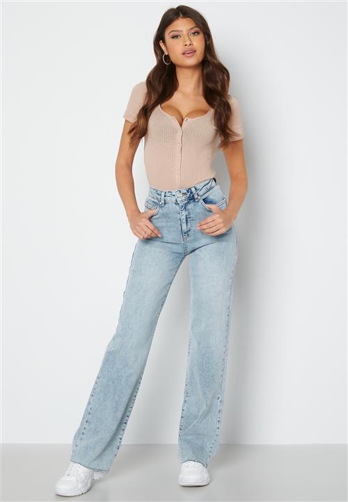 BUBBLEROOM June raw edge jeans