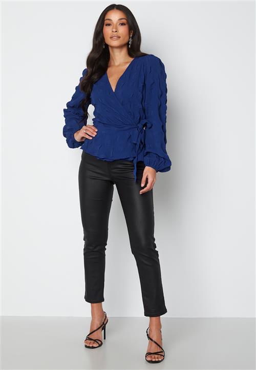BUBBLEROOM Triniti wrap blouse