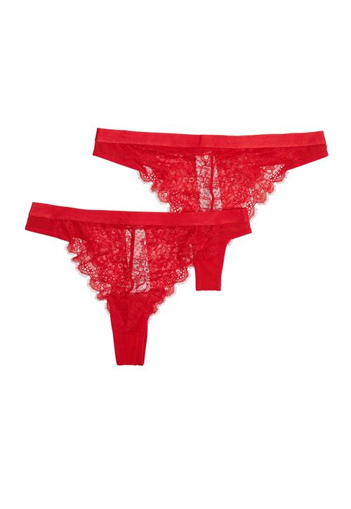 BUBBLEROOM 2-pack Henriette Lace Thong