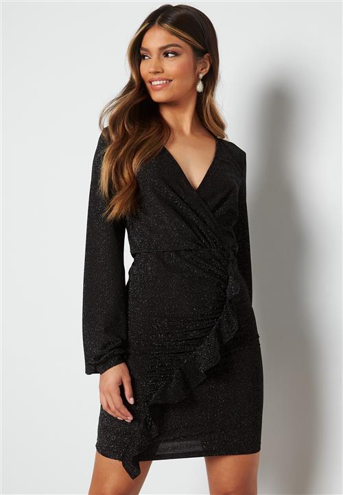 VERO MODA Sparkle L/S V-Neck Dress