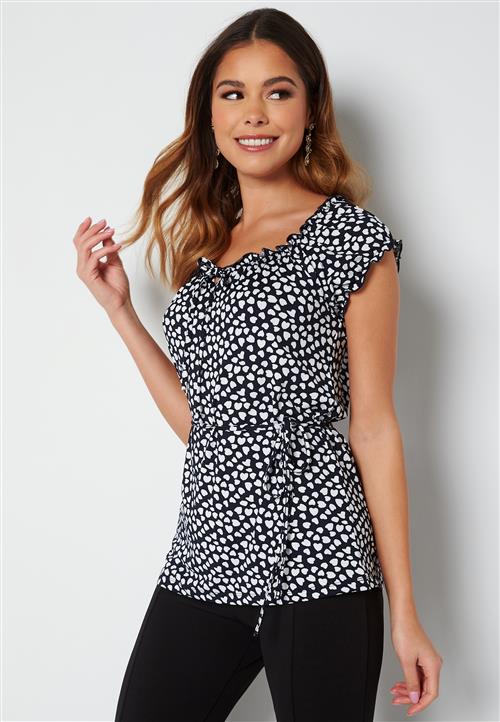 Happy Holly Tessan top