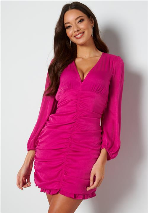 ONLY Kendal V-Neck Shiny Dress