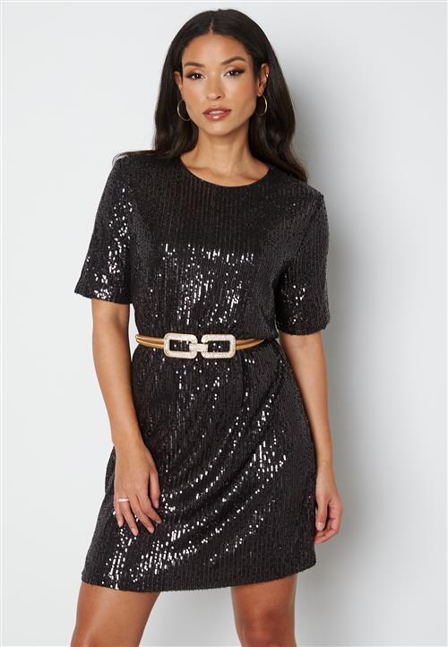 ONLY Bae S/S Tee Sequins Dress