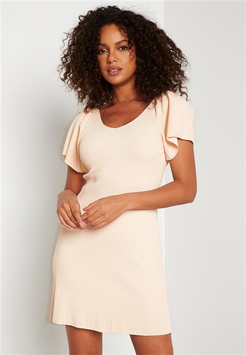 ONLY Leelo S/S V-Neck Dress Knit