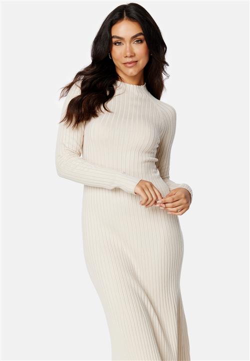 Happy Holly Yazmin fine knitted rib dress