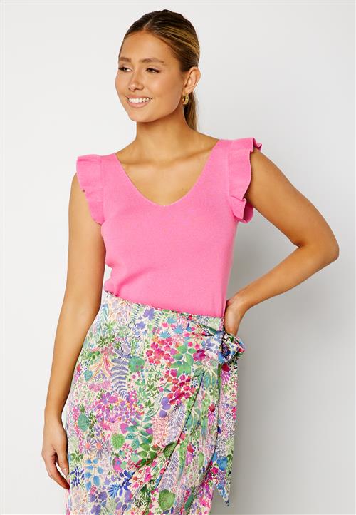 JDY Morgan S/L Frill Top Knit