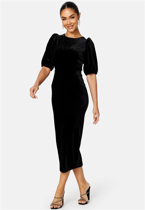 Happy Holly Irse Velvet Midi Dress