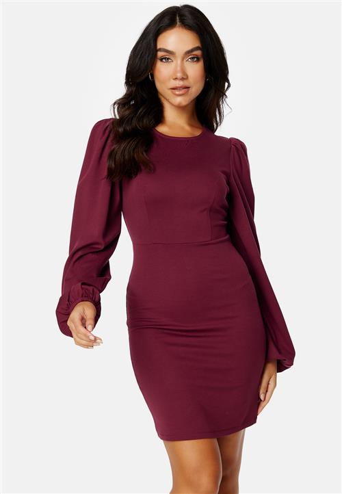 BUBBLEROOM Balloon Sleeve Short Dress