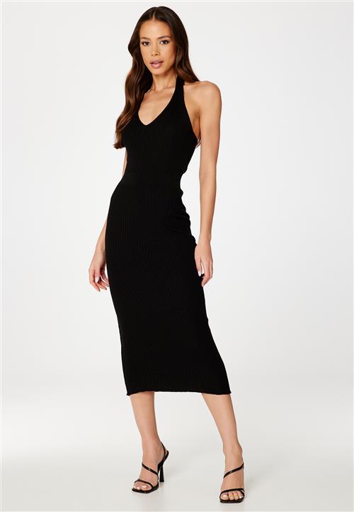 VERO MODA Felicia SL Calf Halterneck Knit Dress