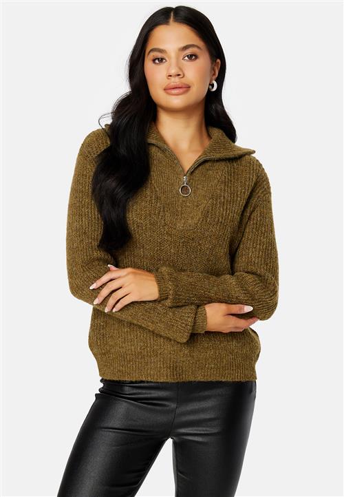 ONLY Baker L/S Zip Pullover