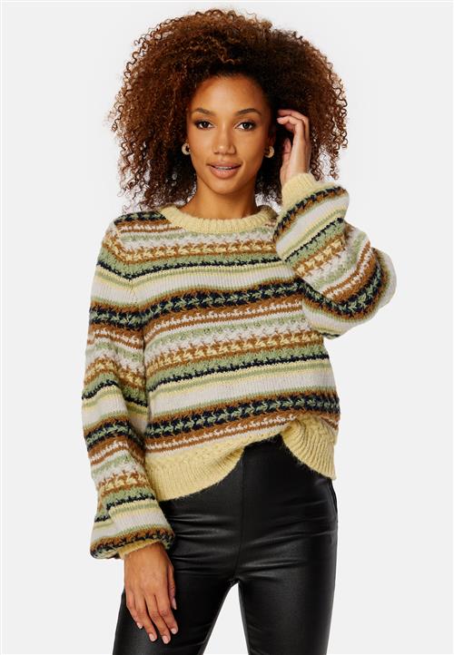 ONLY Mable Life L/S Stripe Pullover