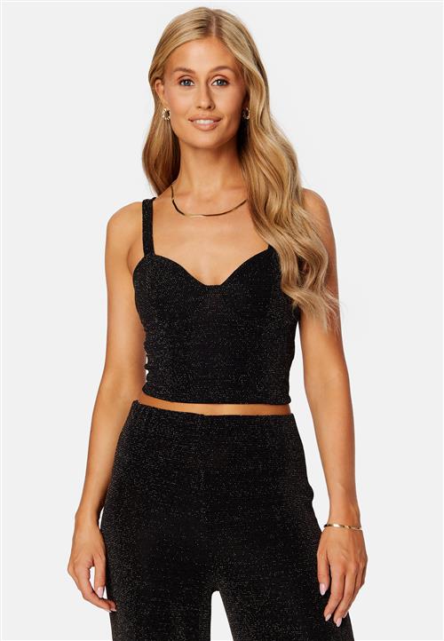 BUBBLEROOM Vedalia sparkling bustier top