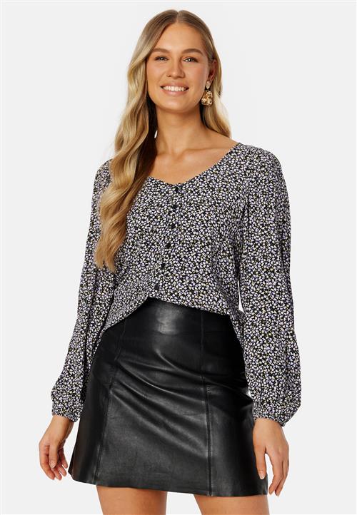 VILA Fini V-Neck L/S Top/SU