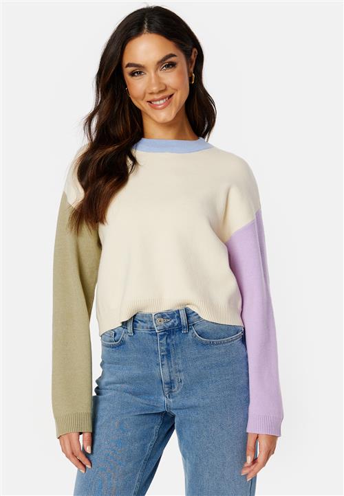 Pieces Tea LS O-Neck Knit