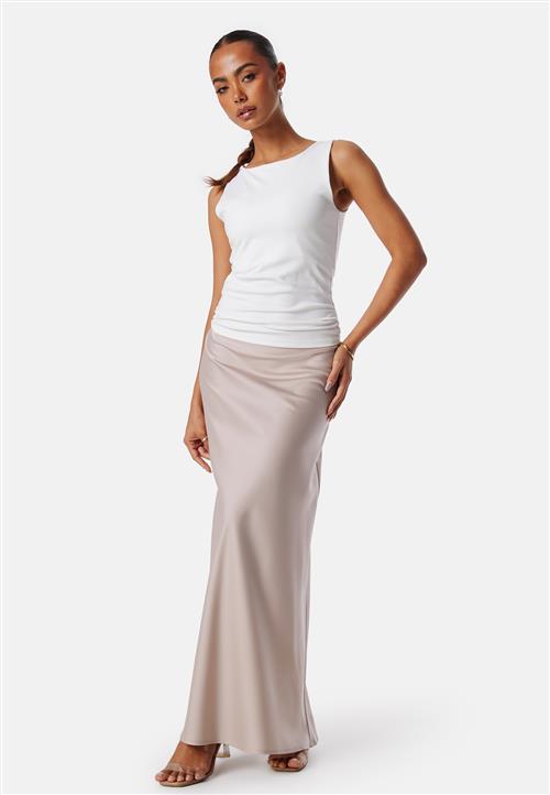 BUBBLEROOM Demi Maxi Satin Skirt