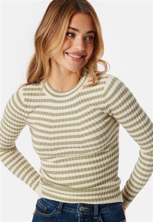 Pieces Pccrista LS O-Neck Knit