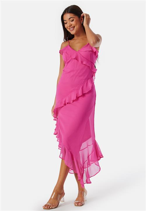 ONLY Onlasta life strap frill ankel dress