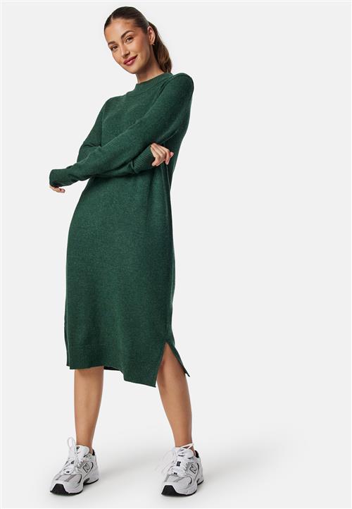 VILA Ril Crew Neck Midi Dress
