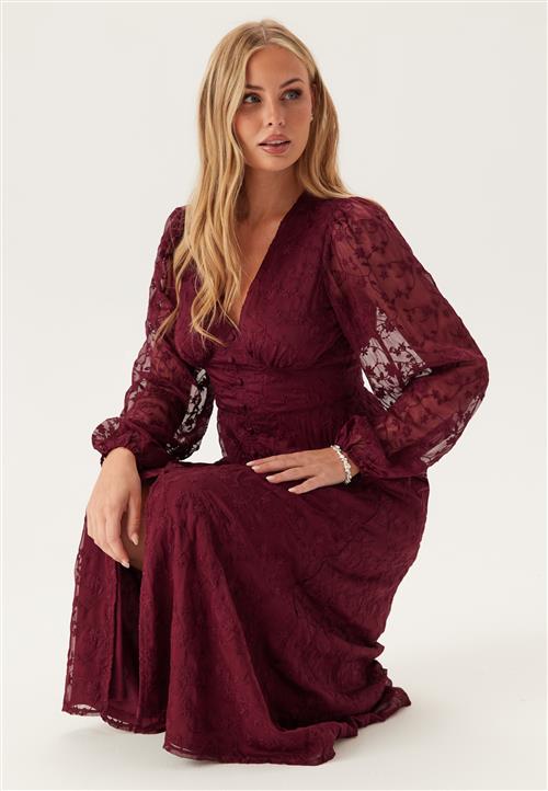 Bubbleroom Occasion Embroidered Midi Dress