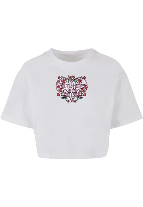 Miss Tee Shirts 'Hotter Delusion'  lyseblå / pink / mørk pink / hvid
