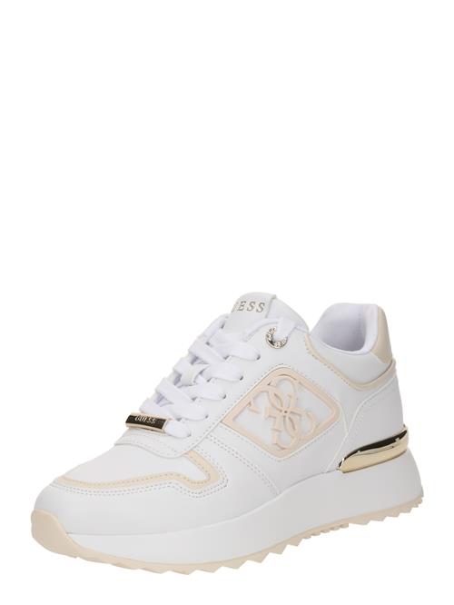 GUESS Sneaker low 'KOYAA'  creme / guld / hvid