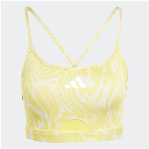 ADIDAS PERFORMANCE Sports-BH  gul / lysegrå / hvid