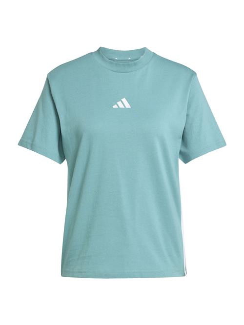 ADIDAS SPORTSWEAR Funktionsbluse 'Essentials'  turkis / hvid