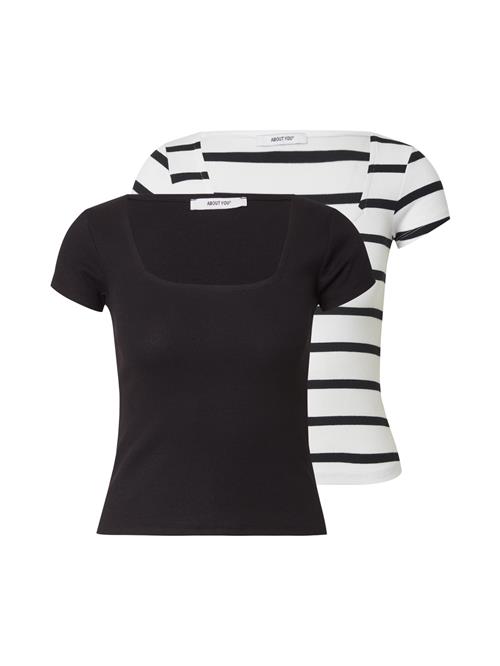 ABOUT YOU Shirts 'Lil'  sort / hvid