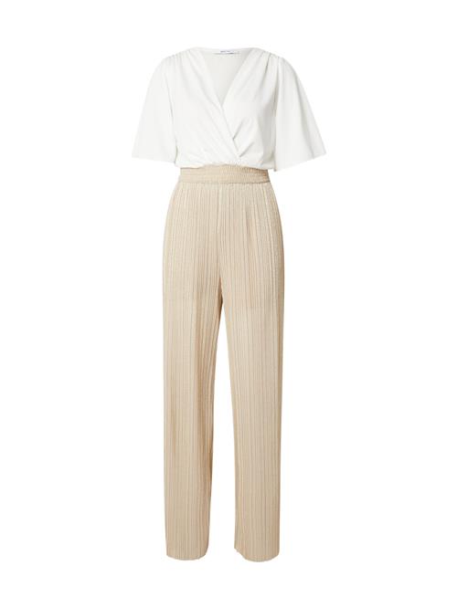 ABOUT YOU Jumpsuit 'Josy'  guld / hvid