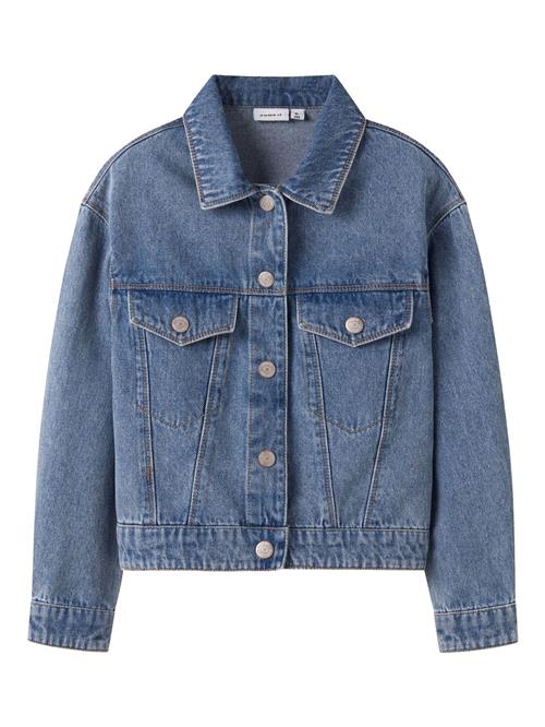 NAME IT Overgangsjakke 'NKFMila'  blue denim
