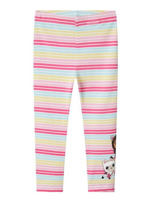 NAME IT Leggings 'NMFMena'  lyseblå / gul / pink / lyserød