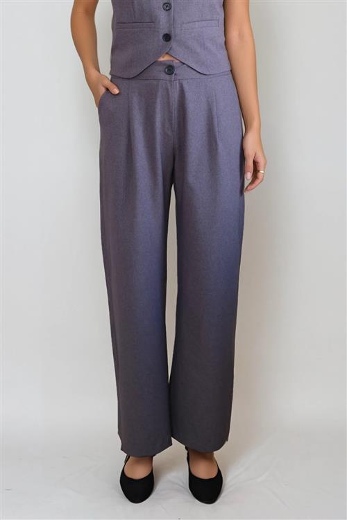Natalie Pants - Mørkegrå - XL - TeeShoppen