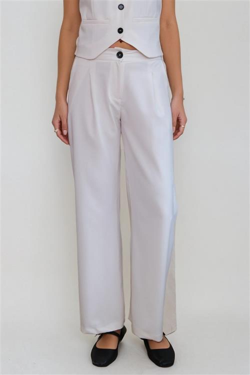 Natalie Pants - Lys Beige - XL - TeeShoppen