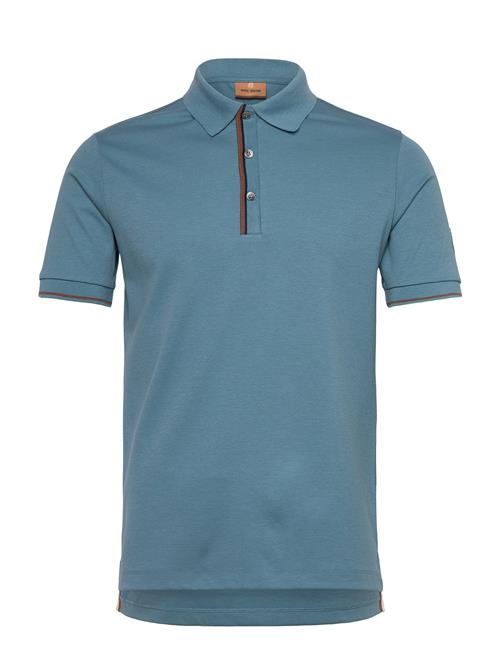 Se Mmgharvey Polo Ss Tee Mos Mosh Gallery Blue ved Booztlet