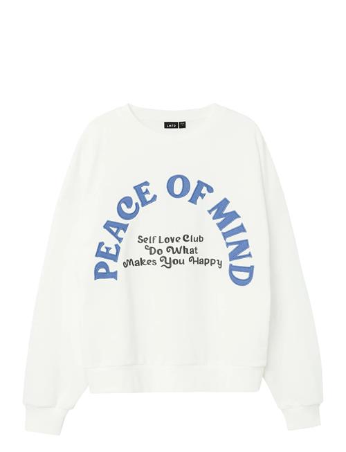 Nlfheace Ls Short Sweat LMTD White